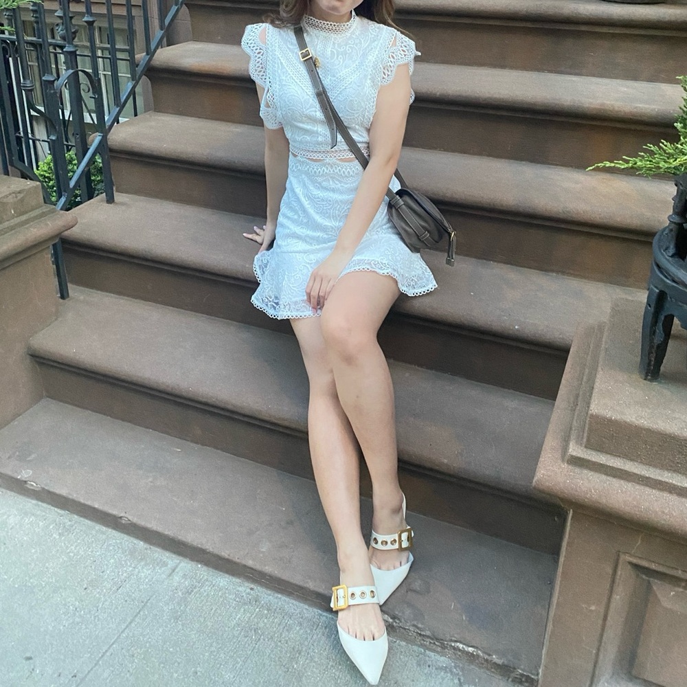 White Lace Dress